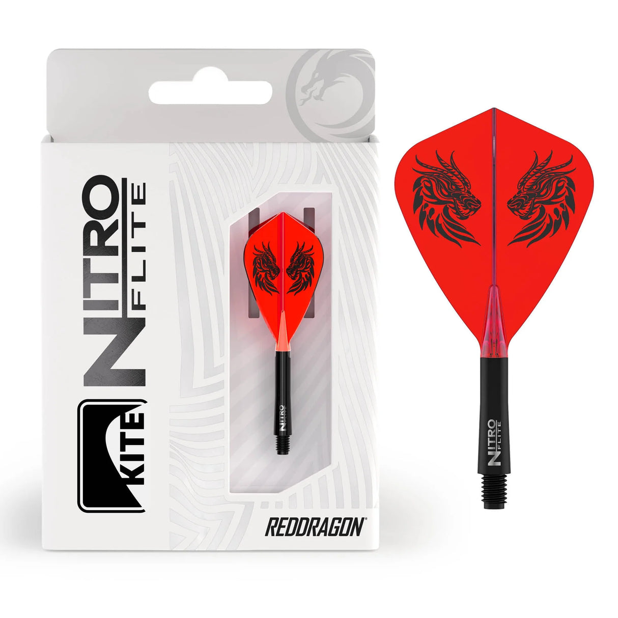 Red Dragon Nitro Flite Kite Jonny Clayton Edition - Dart Flights