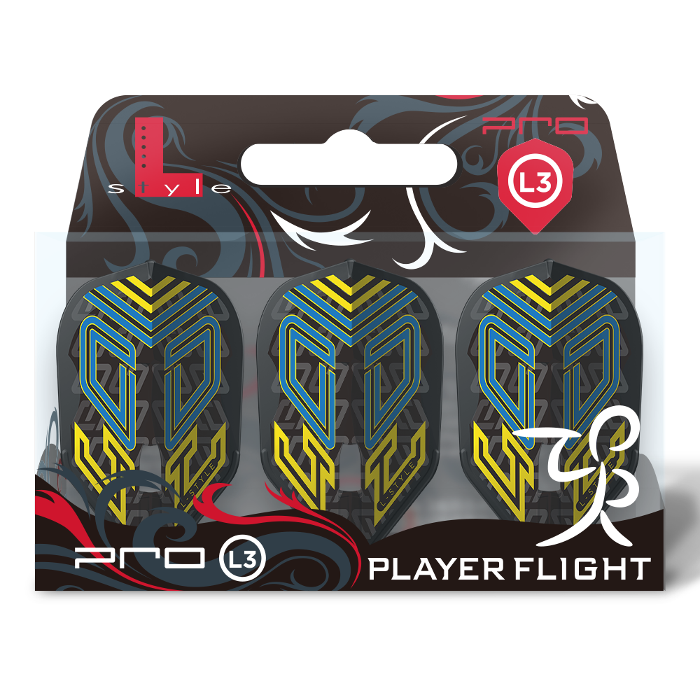 L-Style L3PRO Shape Oskar Lukasiak Black Flights