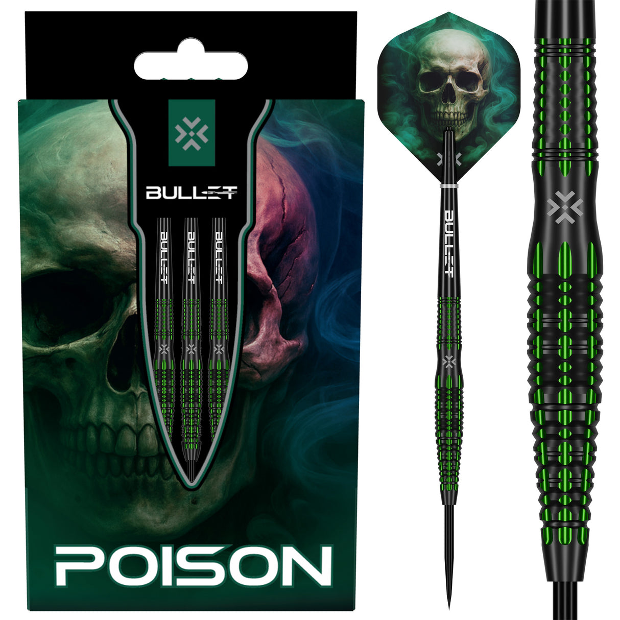 Bullet Poison 90% Tungsten Steeltip