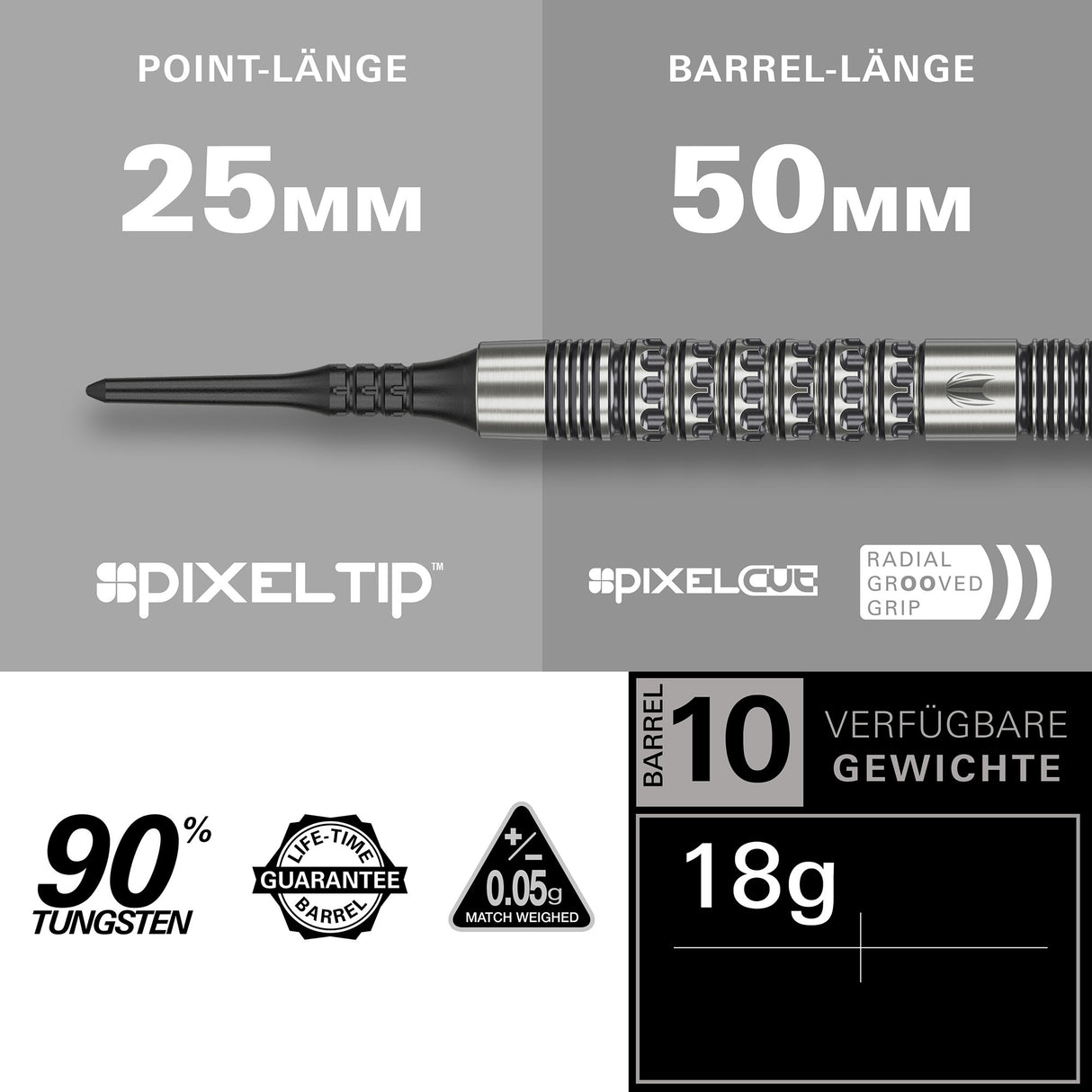 Target Redux 90% 10 Softtip 18g