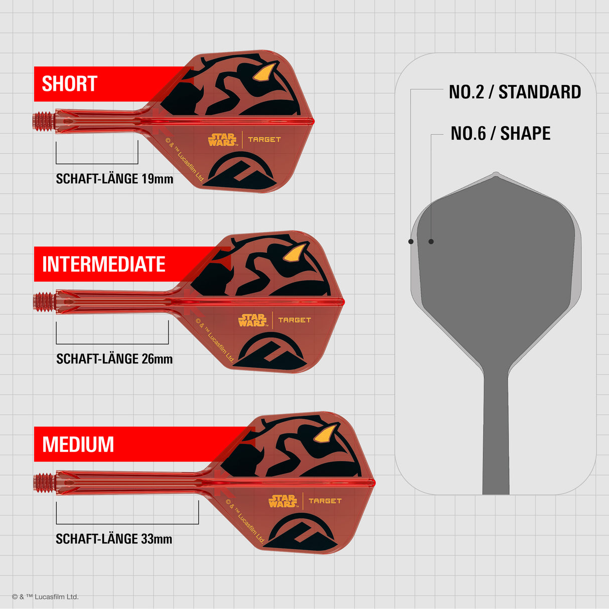 Target Star Wars Darth Maul K-Flex No. 2 Flights