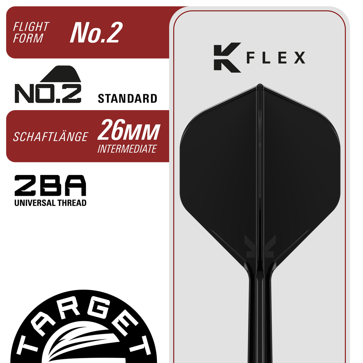 Target Japan Black Marque Creed SP Steeltip