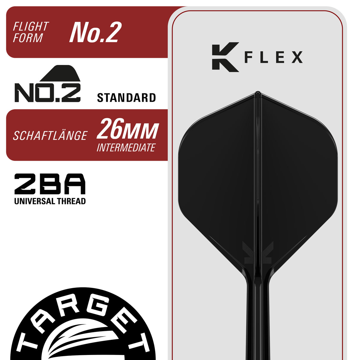 Target Japan Black Marque Blaze SP Steeltip