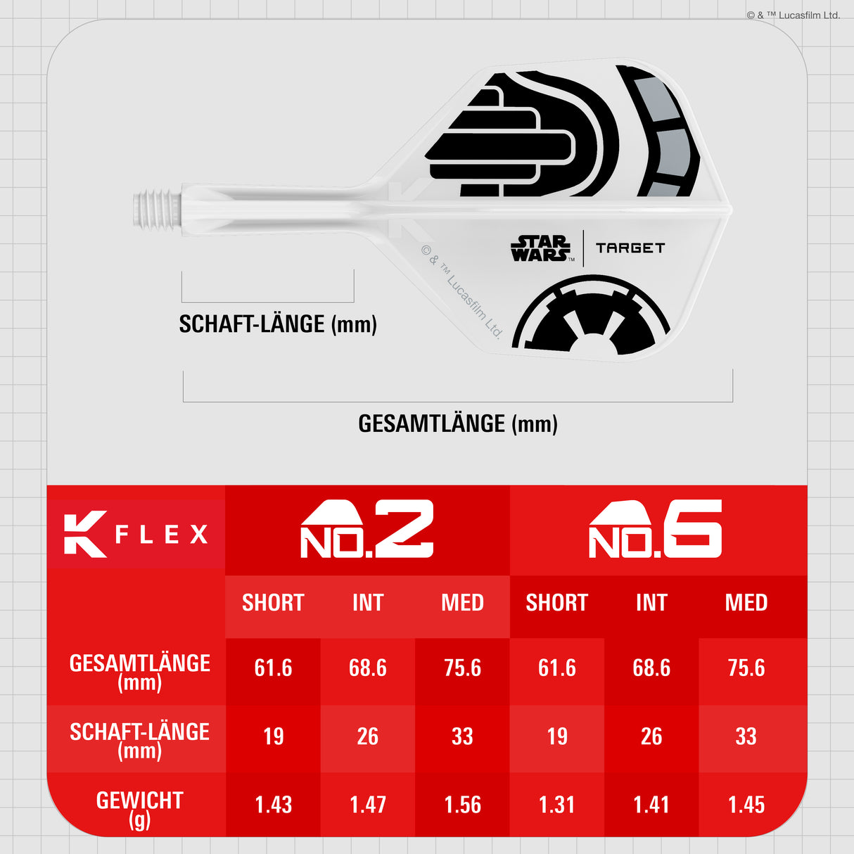 Target Star Wars Stormtrooper K-Flex No. 2 Flights