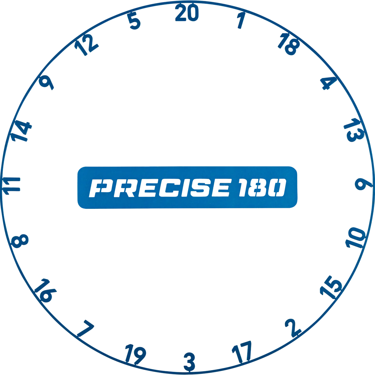 Precise180 Zahlenring Arctic Blue