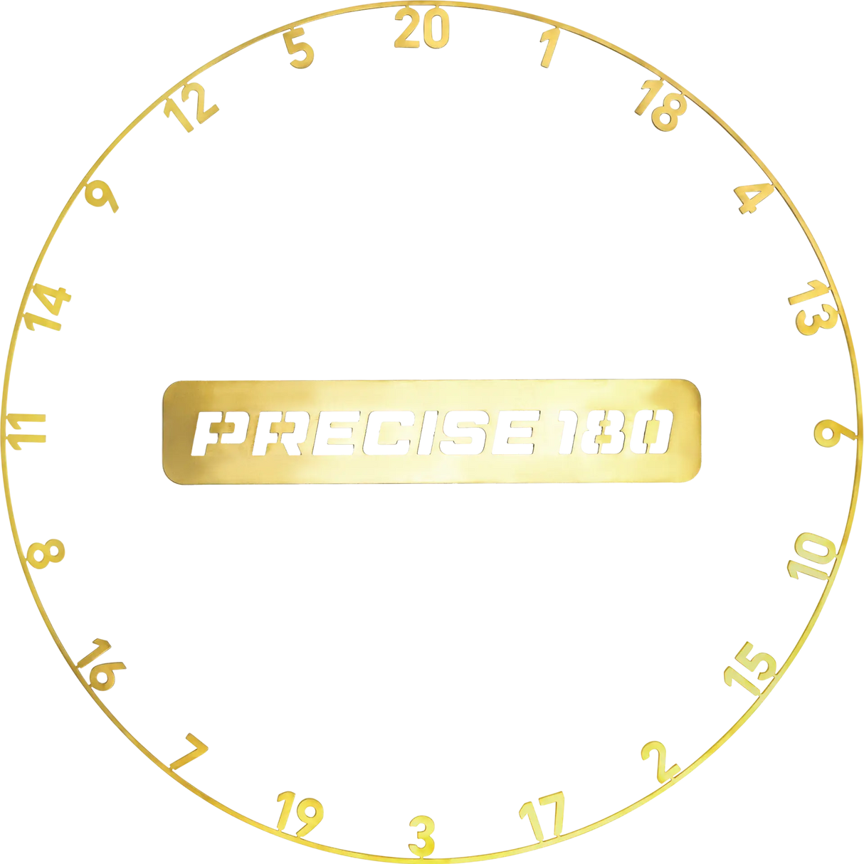 Precise180 Zahlenring Gold