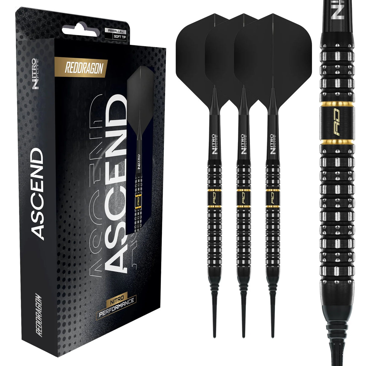 Red Dragon Ascent Parallel Softdarts