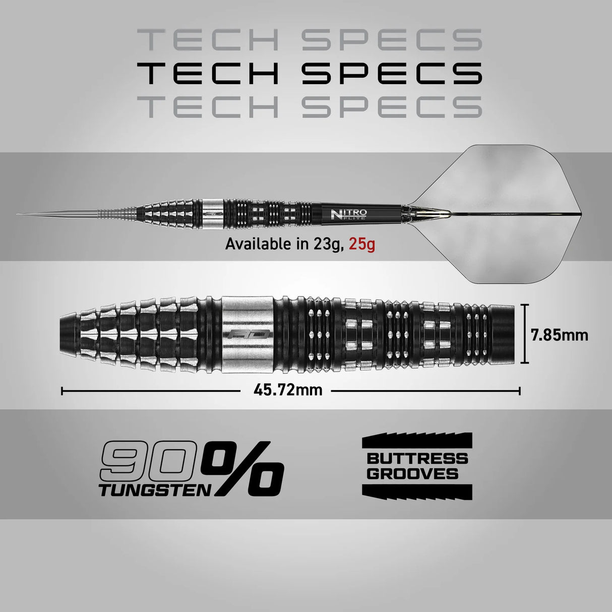 RedDragon Recon Torpedo Steeldarts