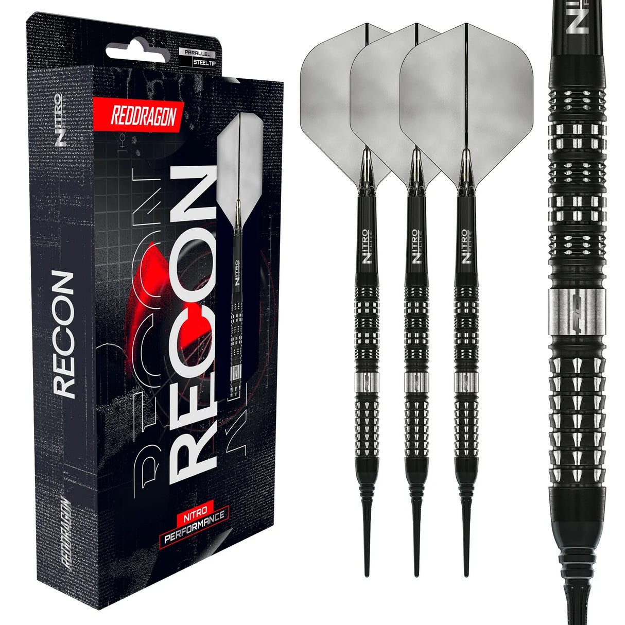 Red Dragon Recon Parallel Softdarts