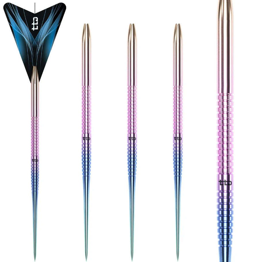 Caliburn TTD Darts - Komplett Titan Darts - T1 - Rainbow 5g