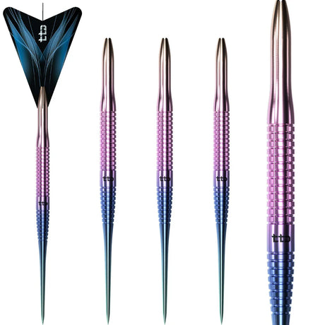 Caliburn TTD Darts - Komplett Titan Darts - T3 - Rainbow 7g