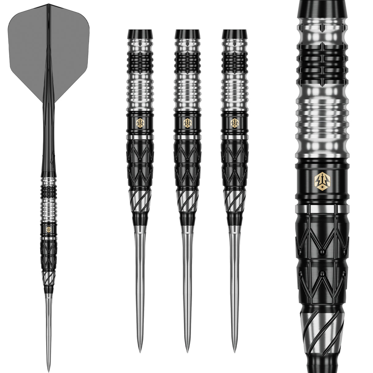 Caliburn Playerdarts Obsidian: Barry Wong Steeltip