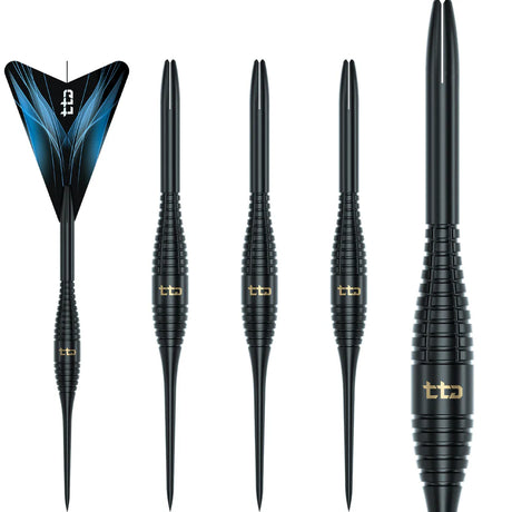 Caliburn TTD Darts - Komplett Titan Darts - T2 - Schwarz 6g