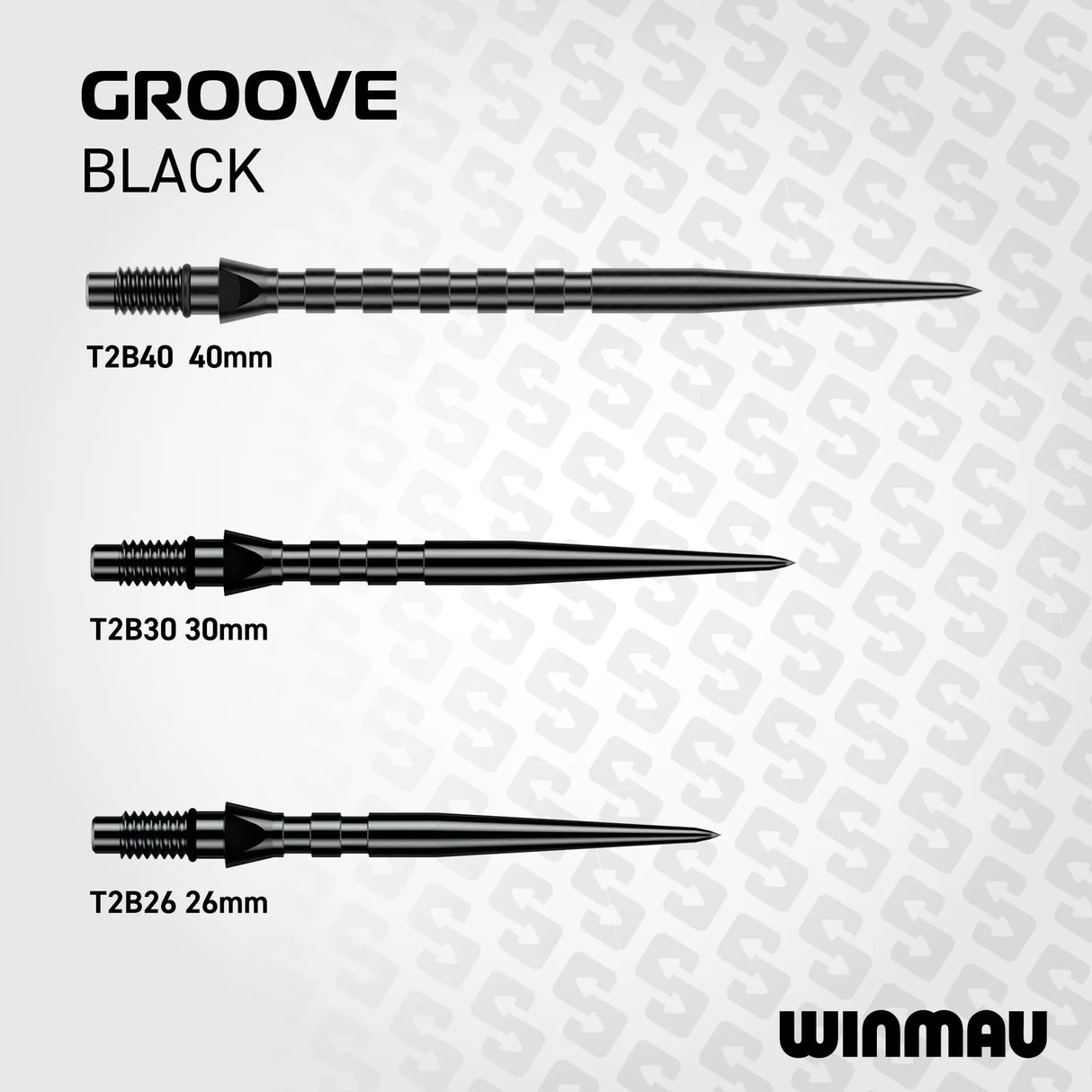 Winmau Switch Points Groove Black