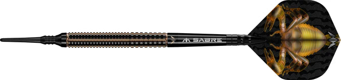 Mission Scorpion 19g Soft Tip - 90% Tungsten - Black & Gold Electro