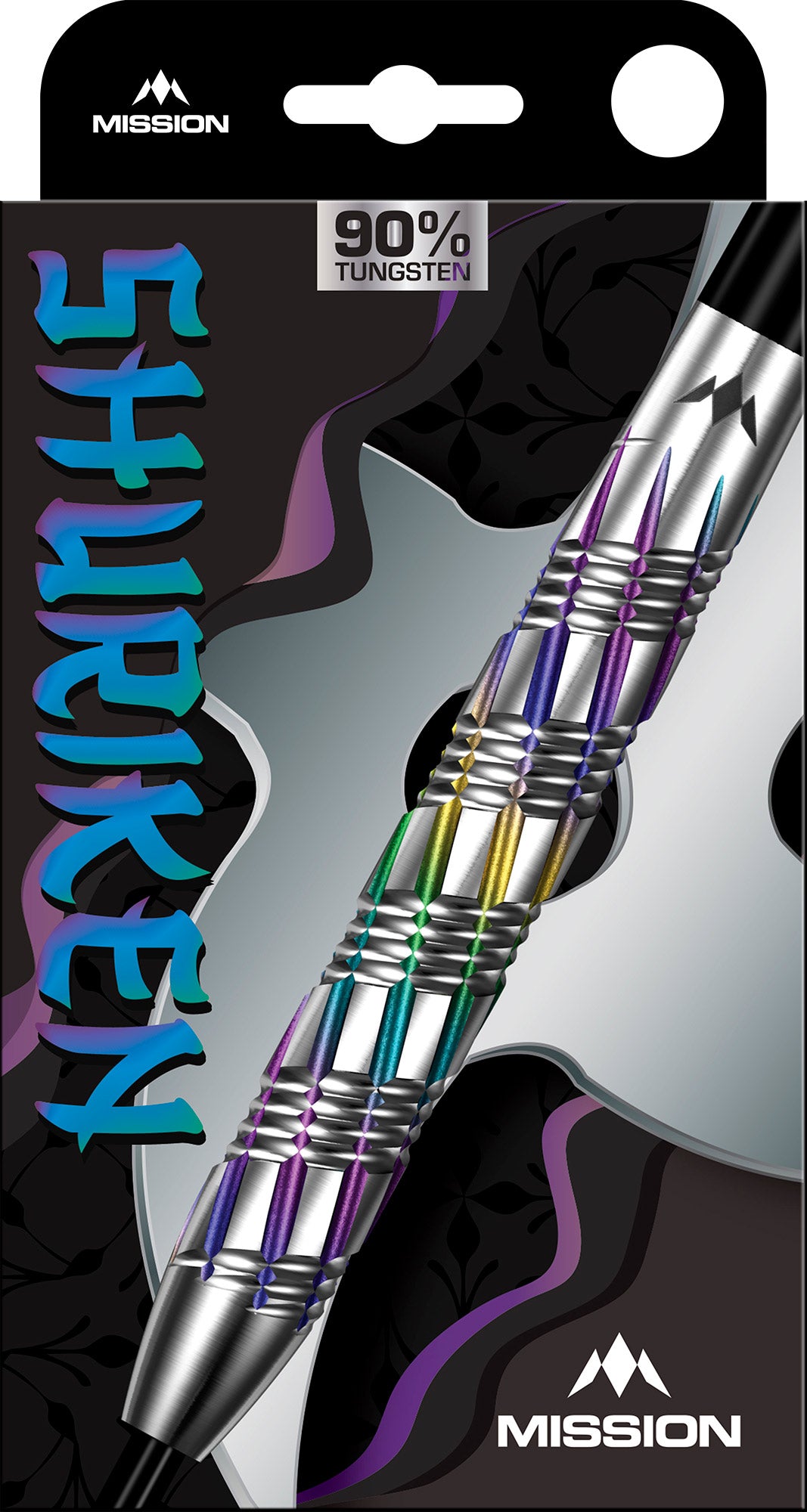 Mission Shuriken Darts - Steel Tip - 90% Tungsten
