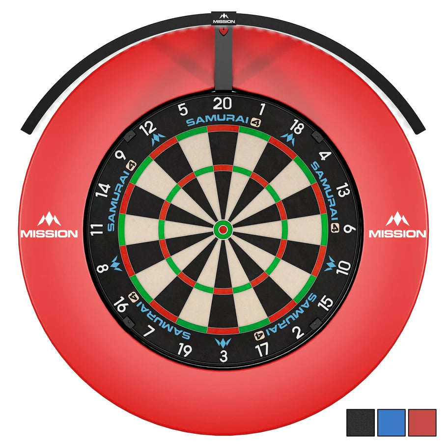 Mission Torus 120° Dartboardbeleuchtung - Schwarz