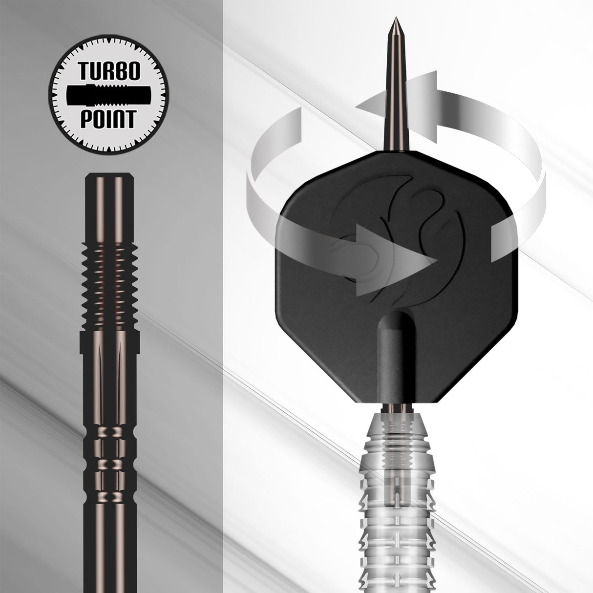 Shot Goths Gold Turbo Dart Points
