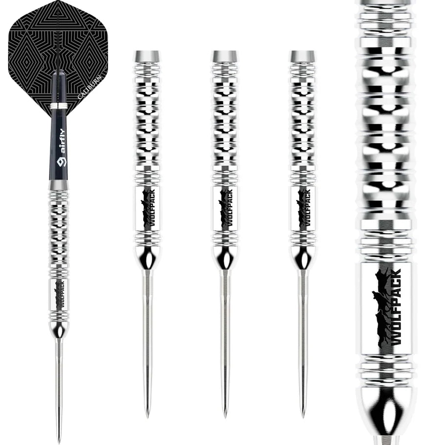 Caliburn Wolfpack Darts – Steel Tip – 90 % Tungsten – W1 – 23 g