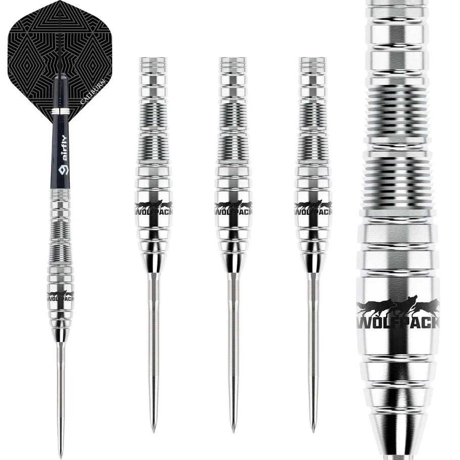 Caliburn Wolfpack Darts – Steel Tip – 90 % Tungsten – W2 – 22 g