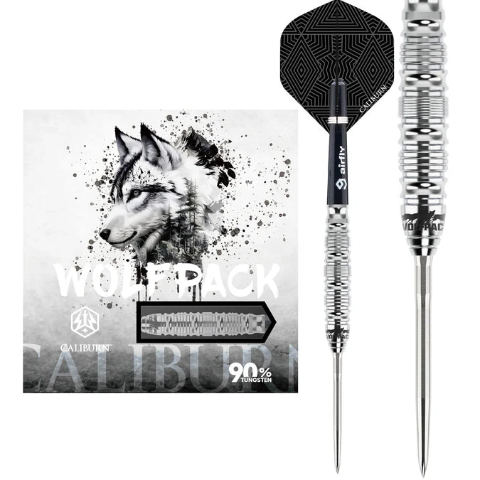 Caliburn Wolfpack Darts – Steeldarts – 90% Tungsten – W5 – 22 g