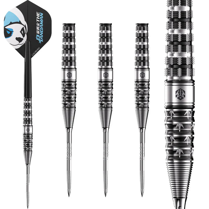 Caliburn Player Darts – Steel Tip – 95 % Wolfram – The Pandaman – Advanced
