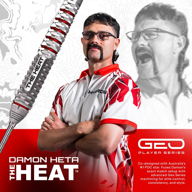 Harrows Damon Heta Geo QP Steeldarts