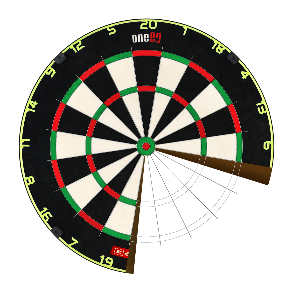 One80 Gladiator 4 Surge Dartboard