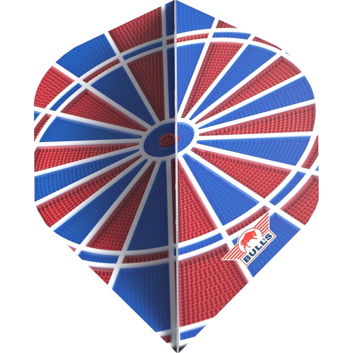 Bull´s Flight Design Dartboard Blau & Rot