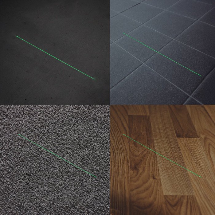 Bull's Green Laser Oche