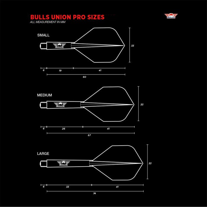 Bull's Union Pro Flight System Schwarz