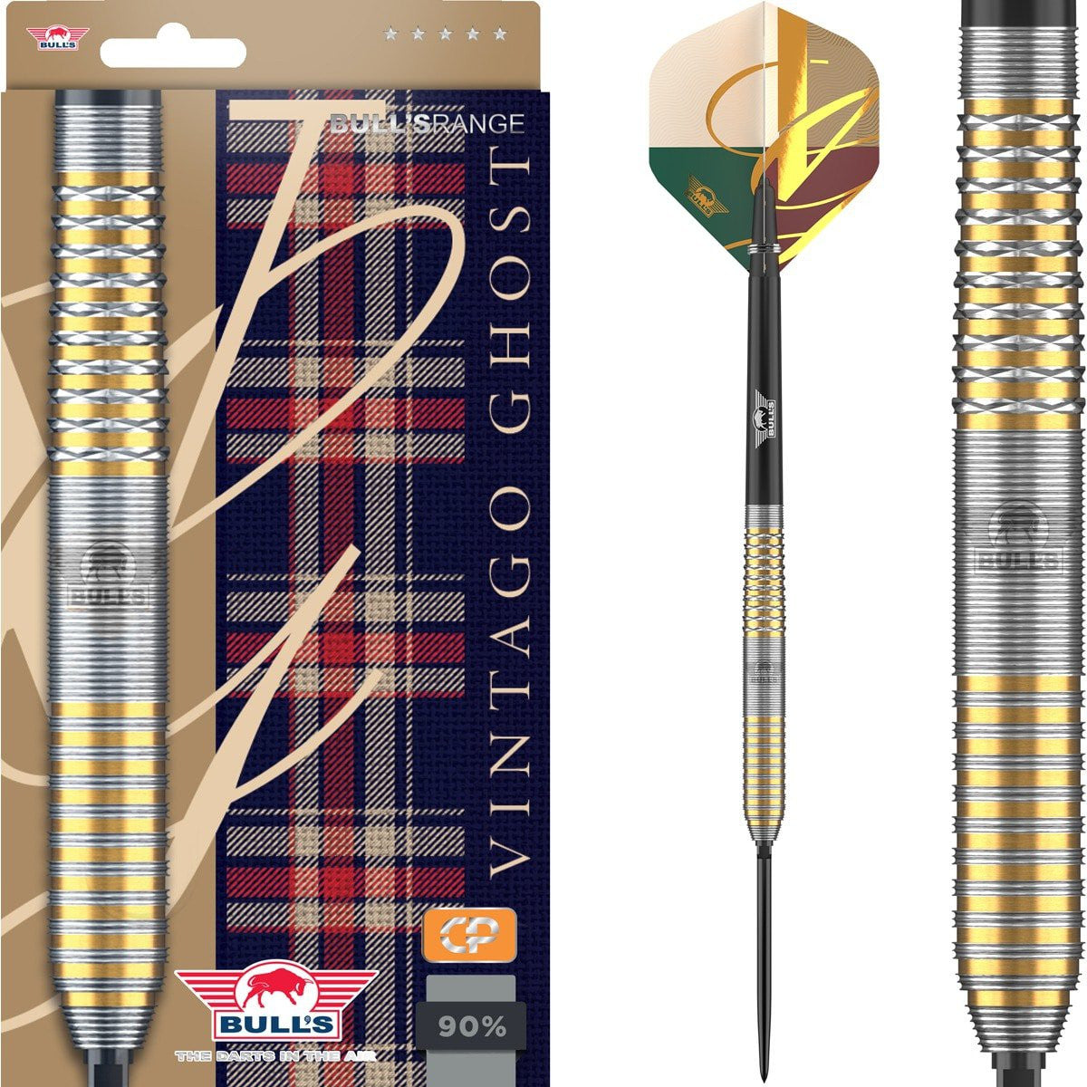 Bull´s Vintago Ghost CP Steeltip 90% Tungsten