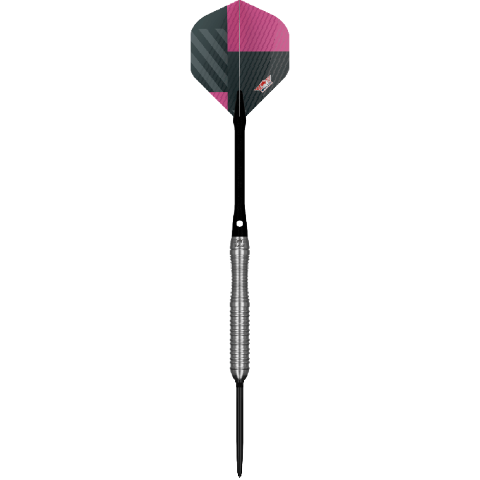 Bull's Volt Pink 80% CP Steeltip