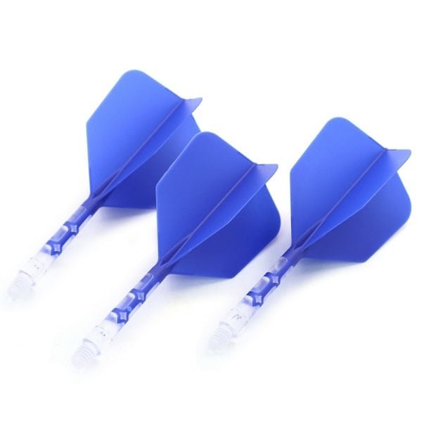 Cuesoul ROST T19 Blue Clear Big Wing - Dart Flights