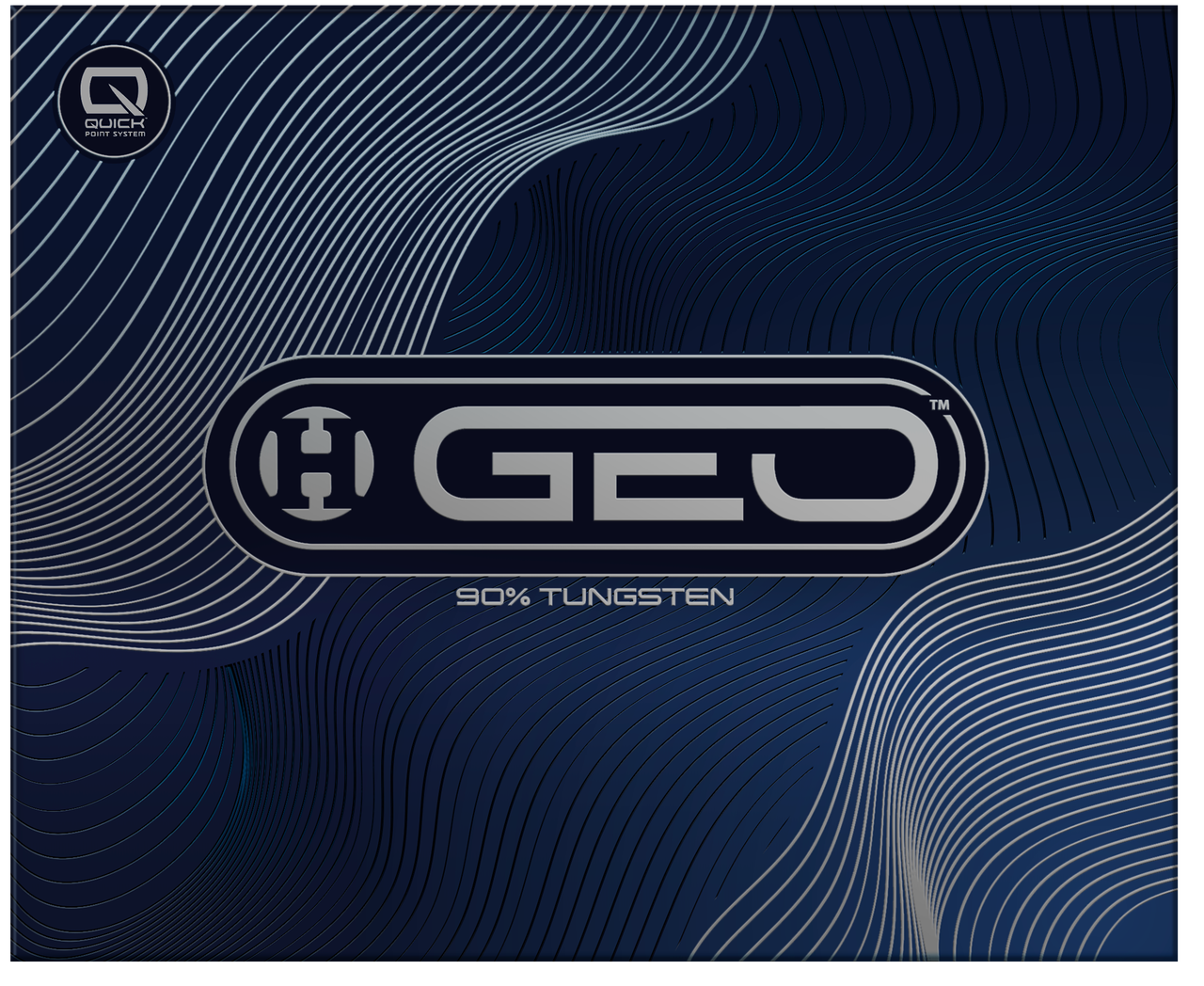 Harrows Geo Parallel Steeldart 90% Tungsten Quick Point