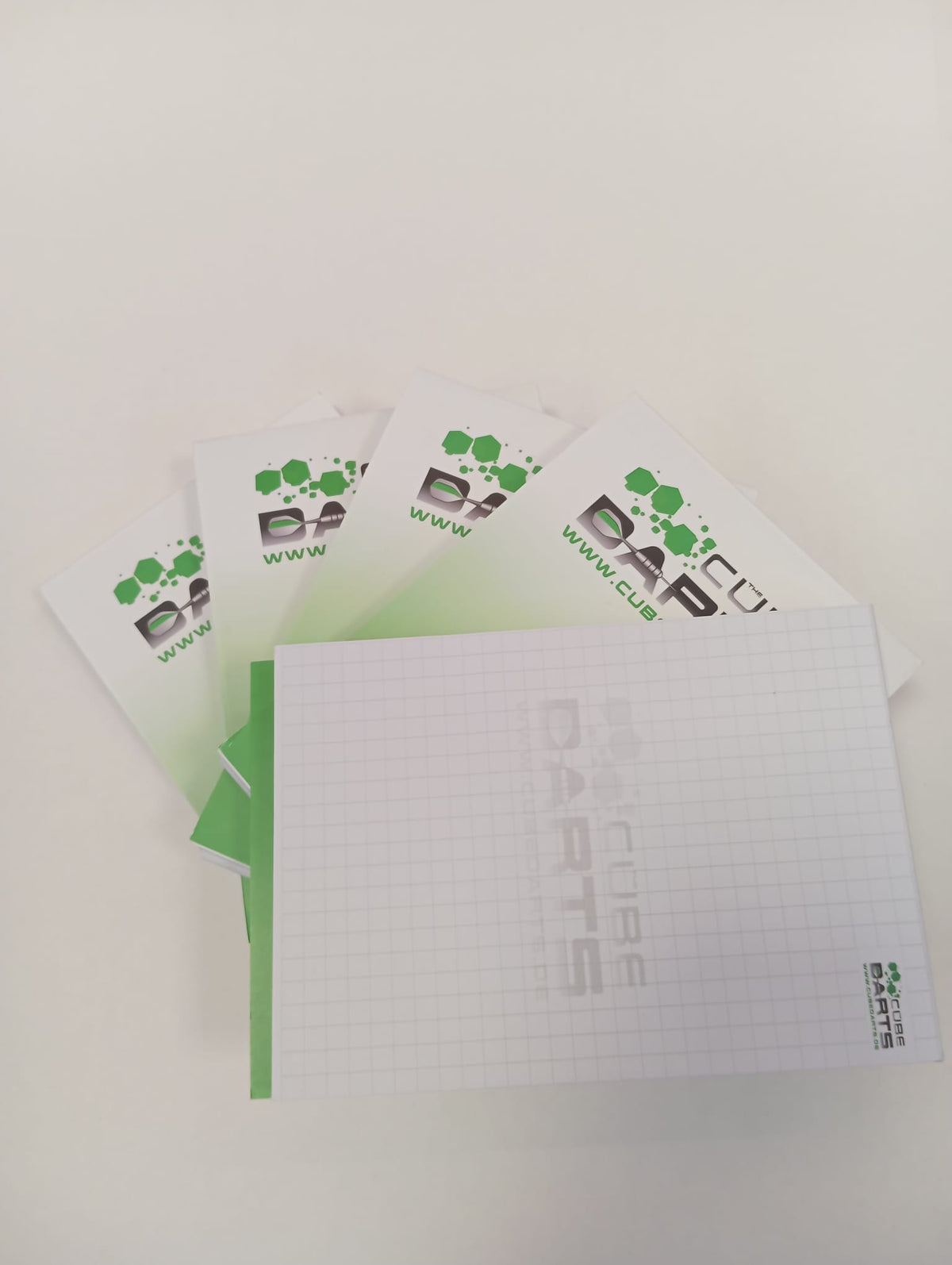 Cubedarts Notizblöcke 5er Pack