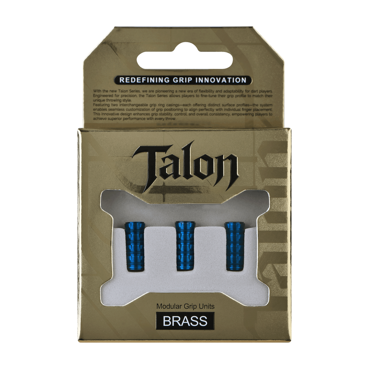 One80 Talon Brass Modular Grip Units – Blau – C