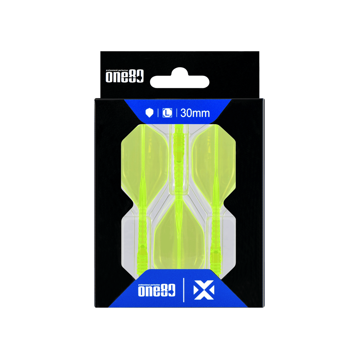 One80 Nex Flight Transparent Neongrün – L
