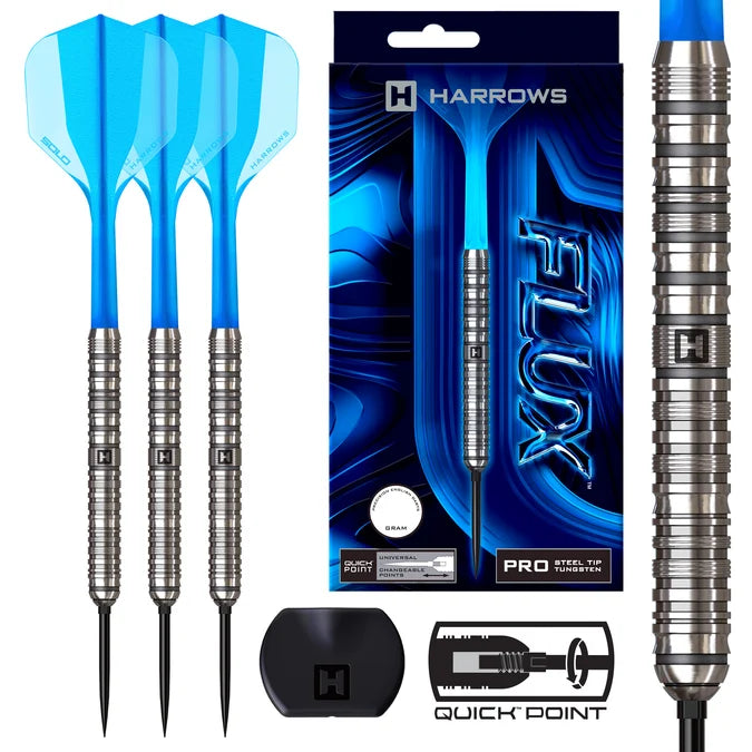 Harrows Flux Pro Tungsten QP Steeldarts