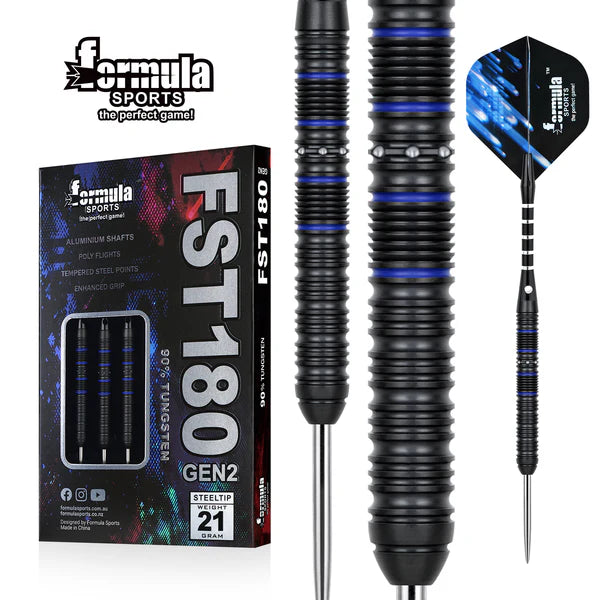 Formula Sports FST180 Gen2 Black Blue Steeldart
