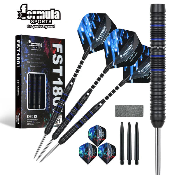 Formula Sports FST180 Gen2 Black Blue Steeldart