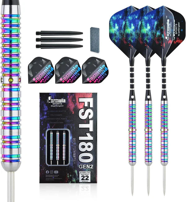 Formula Sports FST180 Gen2 Rainbow Steeldart 22g
