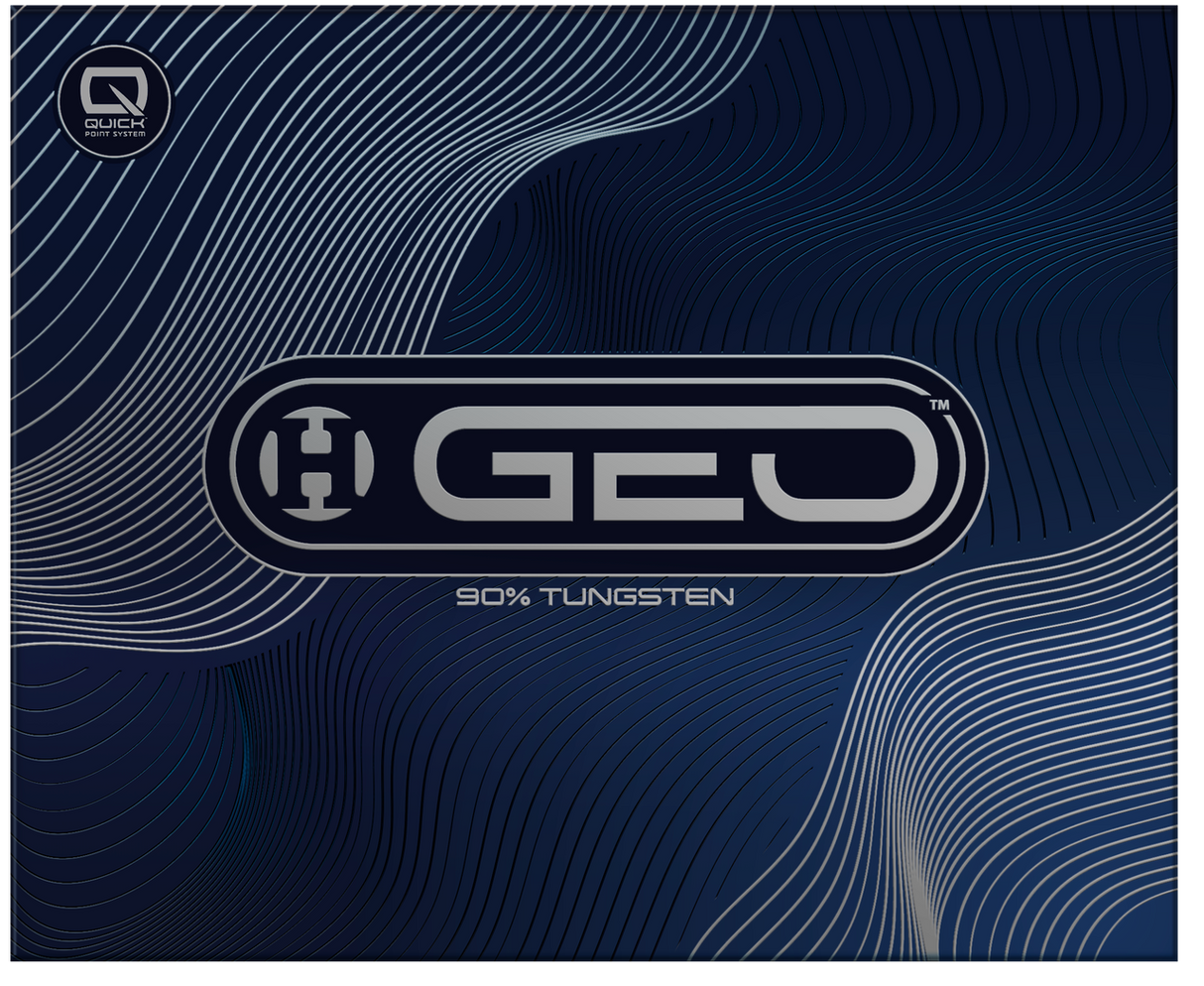 Harrows Geo Torpedo Steeltip 90% Tungsten Quick Point