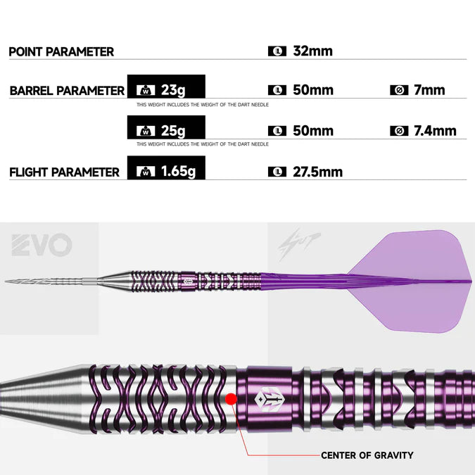 Caliburn Player Darts Awakening IVAN Steeldarts