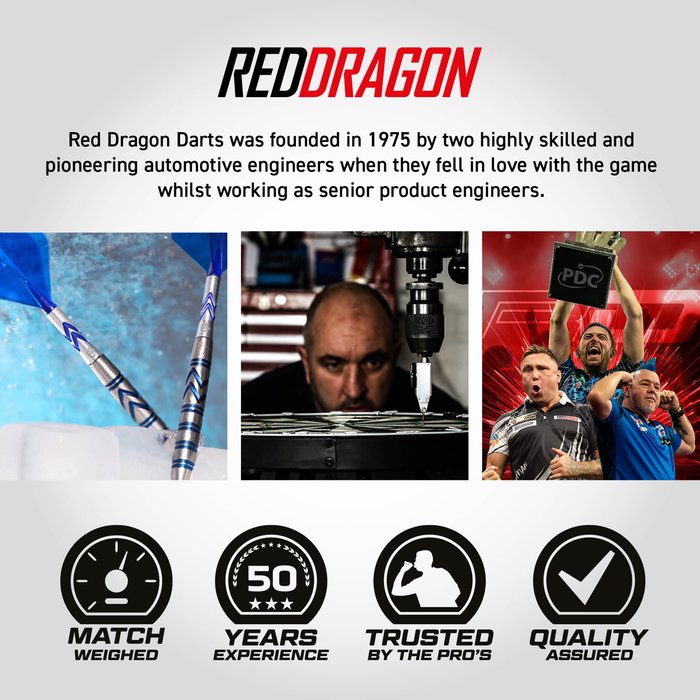 Red Dragon Gerwyn Price Blue Original Switch Point Steeldarts
