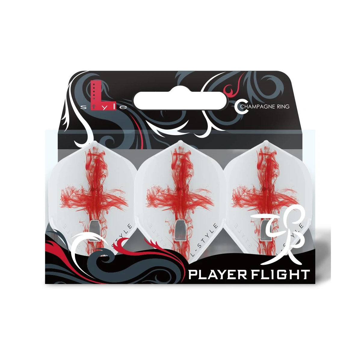 L -Style Signature Flights - Beau Greaves V2 L1PRO - Clear White