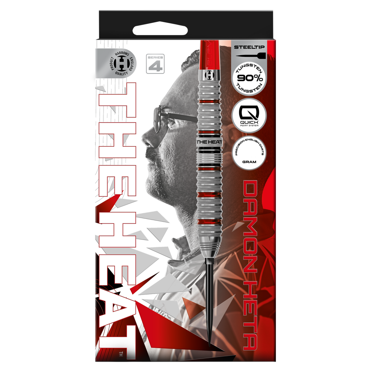 Harrows Damon Heta Series 4 Steeltip 90% Tungsten Quick Point