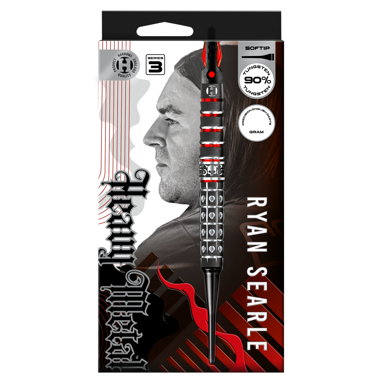 Harrows Ryan Searle Series 3 90% Tungsten Softdarts