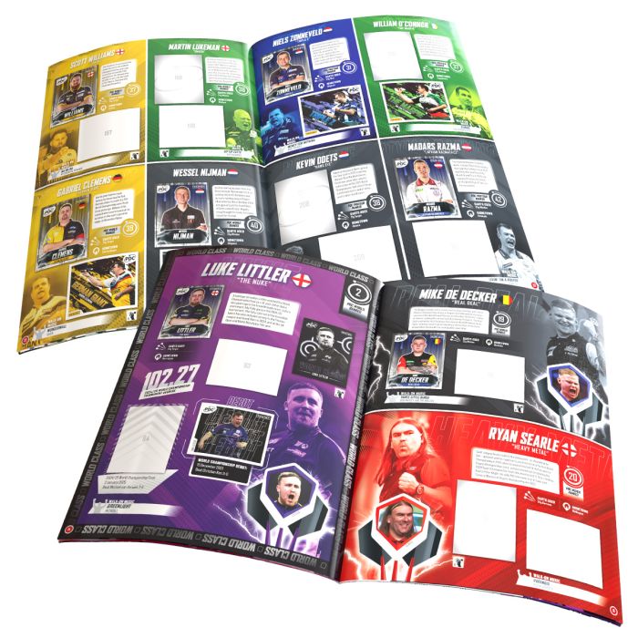 PDC World Darts Championship 2025/26 Sticker - Album Softcover
