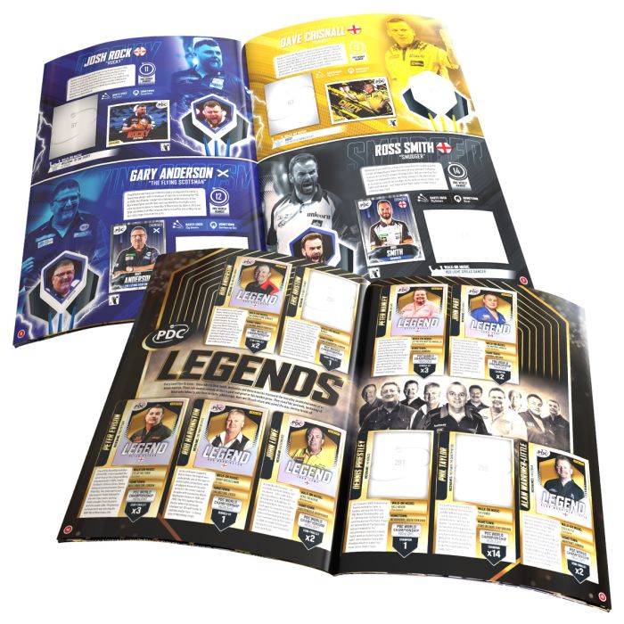 PDC World Darts Championship 2025/26 Sticker - Album Softcover